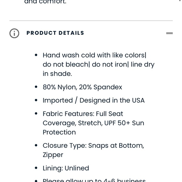 Ruffle butts one piece swim - Picture 4 of 4